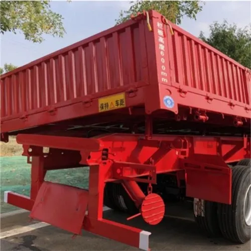 Volquete semirremolque de 3 ejes