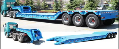 Semirremolque de plataforma baja